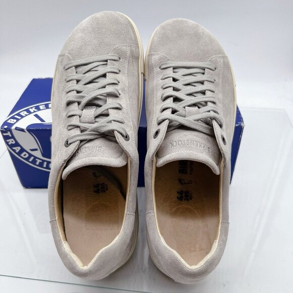 Birkenstock Bend Low Top Lace Up Sneaker Gray Suede EU 44 Mens US 11- 11.5 - Picture 12 of 13